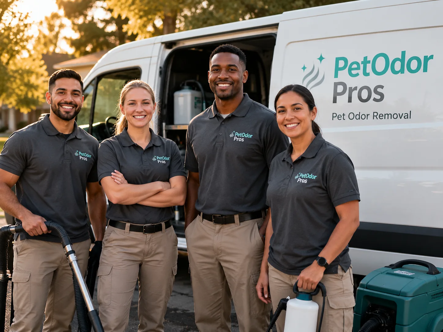 Pet Odor Removal team serving Milton, MA